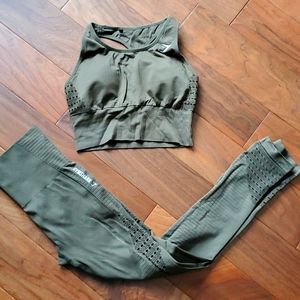 Gymshark energy seamless set